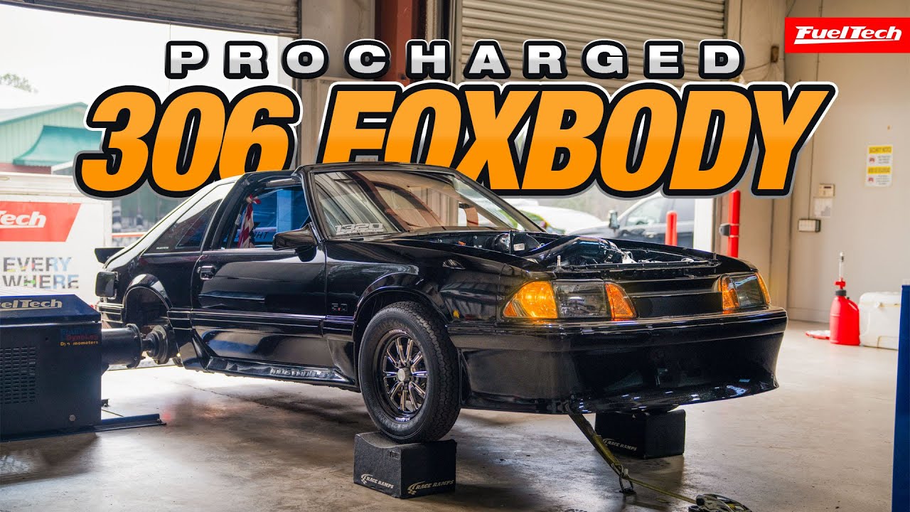 ProCharged FoxBody Mustang gets dialed in for No Prep | FuelTech Hub Dyno
