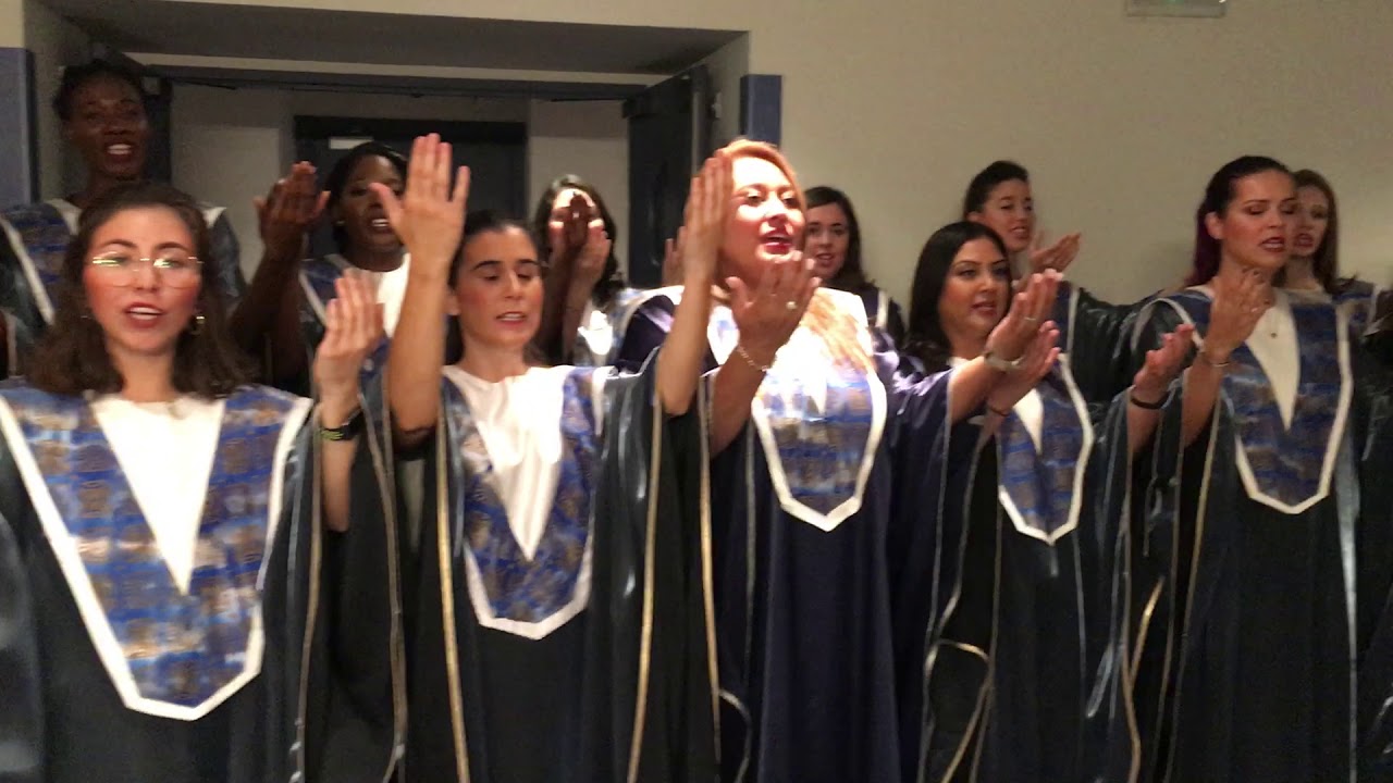 Ensayo en Camerino del Teatro Real | Coro Gospel de Madrid