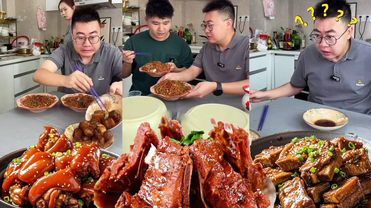 自私哥哥想独吞红烧肉，妈妈却把肉都留给弟弟吃，哥哥气傻了【林小志】