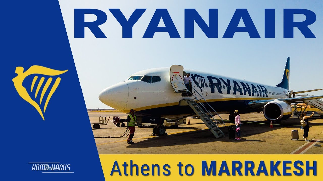 Ryanair | Athens to Marrakesh Menara | Boeing 737 | Flight experience