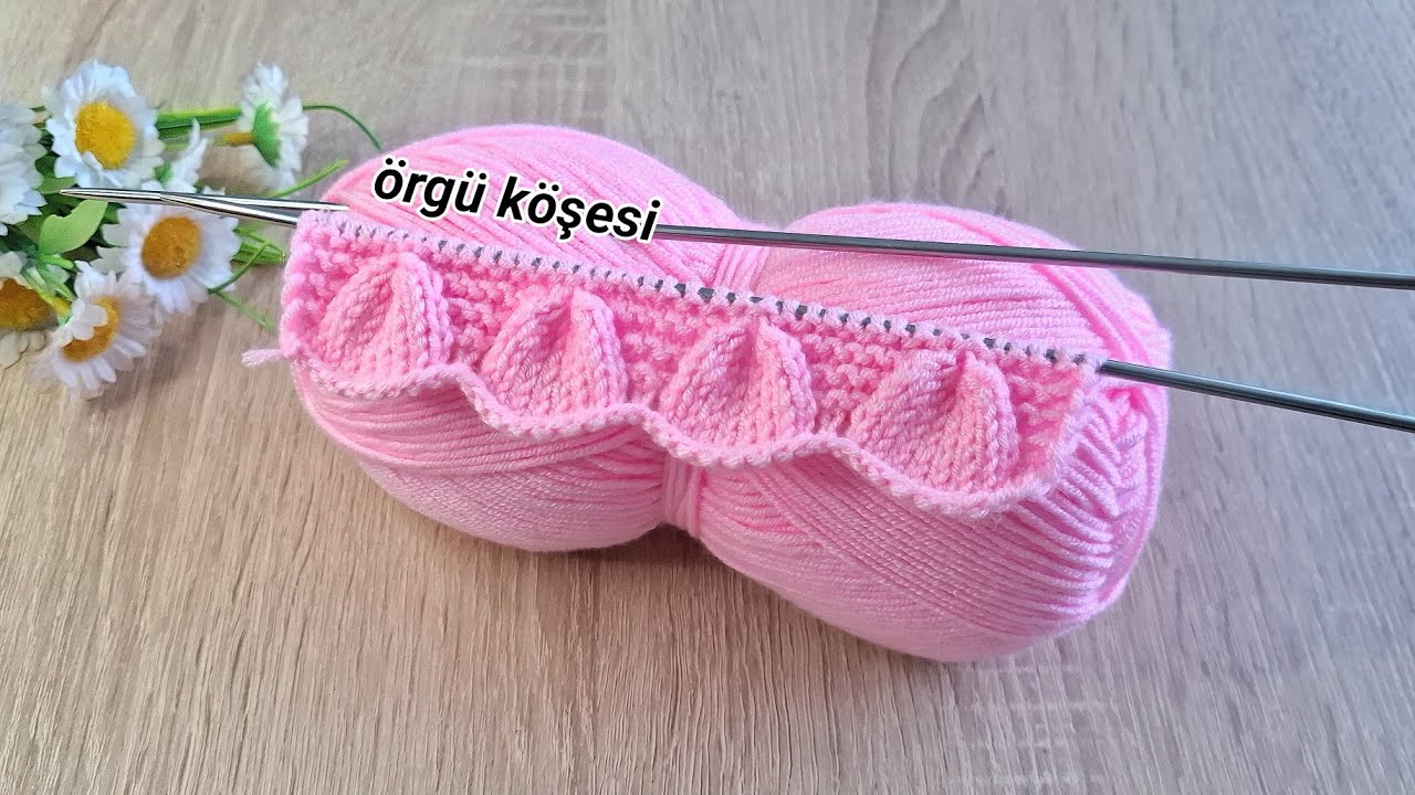 İki şiş kolay örgü yelek model anlatımı ✅️Eays knitting crochet patterns