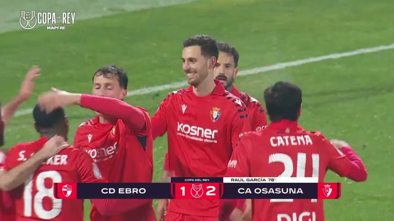 C. D. Ebro 3-5 Osasuna | Resumen | Club Atlético Osasuna