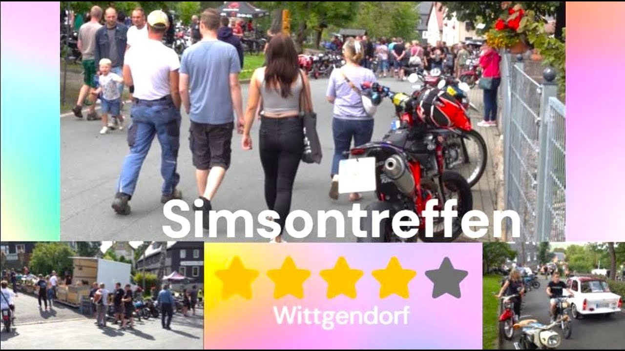 Simson Treffen 2023 Wittgendorf Thüringen