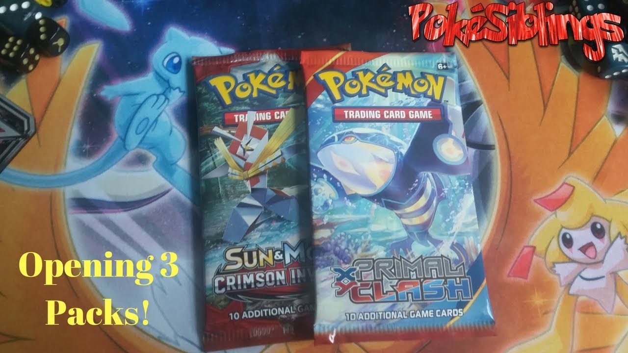 Primal Clash and Crimson Invasion Pack Opening