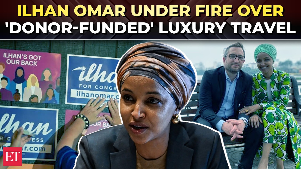 'Champagne socialist...': Ilhan Omar's campaign under fire over luxury hotel & travel spending