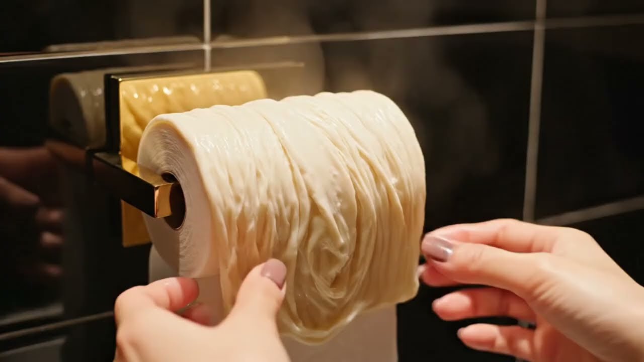 【ASMR】え…紙がない!? 究極の選択🧻ありえないトイレットペーパー、あなたならどれで拭く？Out of paper!? The Ultimate Choice 🧻💥#asmr   #toilet