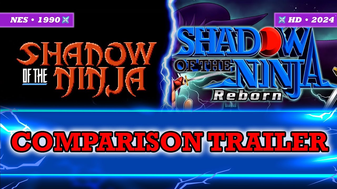 Shadow of the Ninja - Reborn: Comparison Trailer