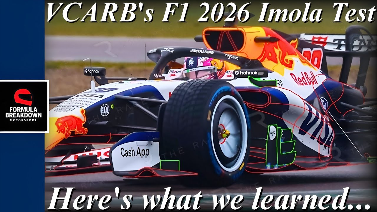 Czego dowiedzieliśmy się z samochodu RB VCARB 03 F1 2026 Imola
