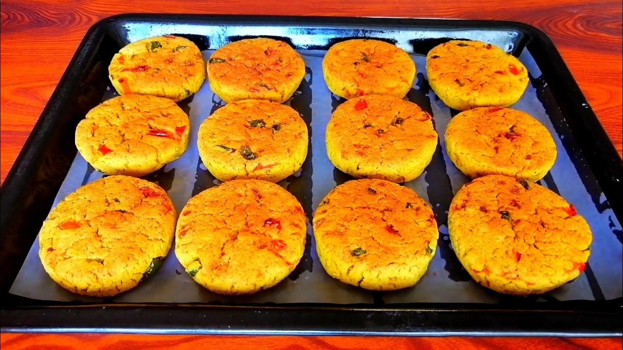 Incredibly Delicious Chickpea Patties! Healthy And Easy To Make Cheakpea Recipe!