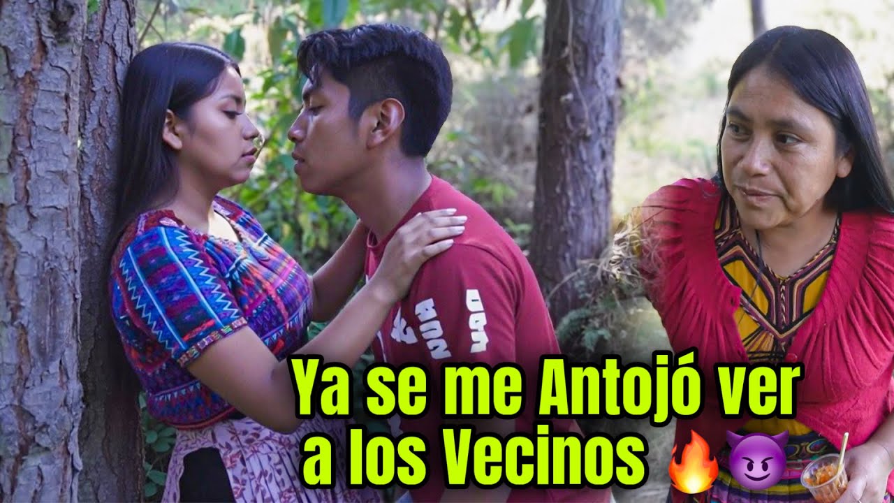 Mujer madura espía a los vecinos por que su marido n0 le dab4