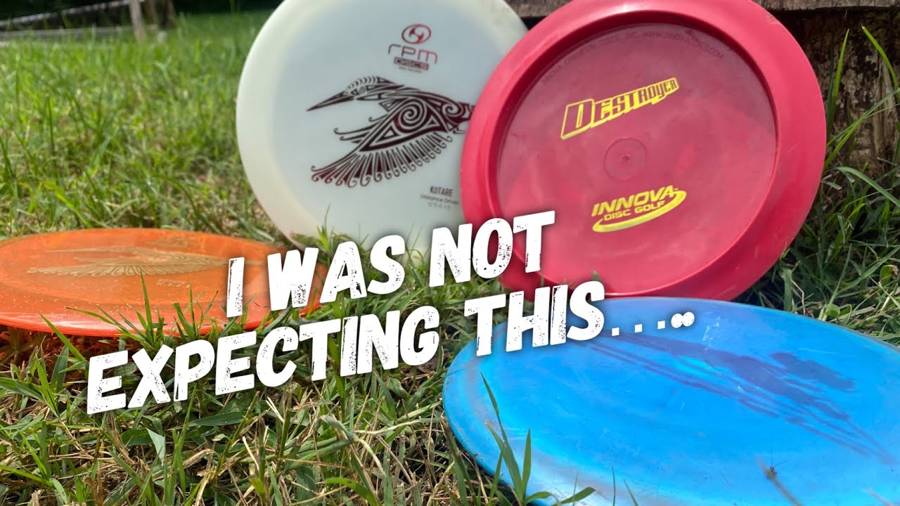 Innova Destroyer Vs RPM Discs Kotare:  Disc Comparison/Review