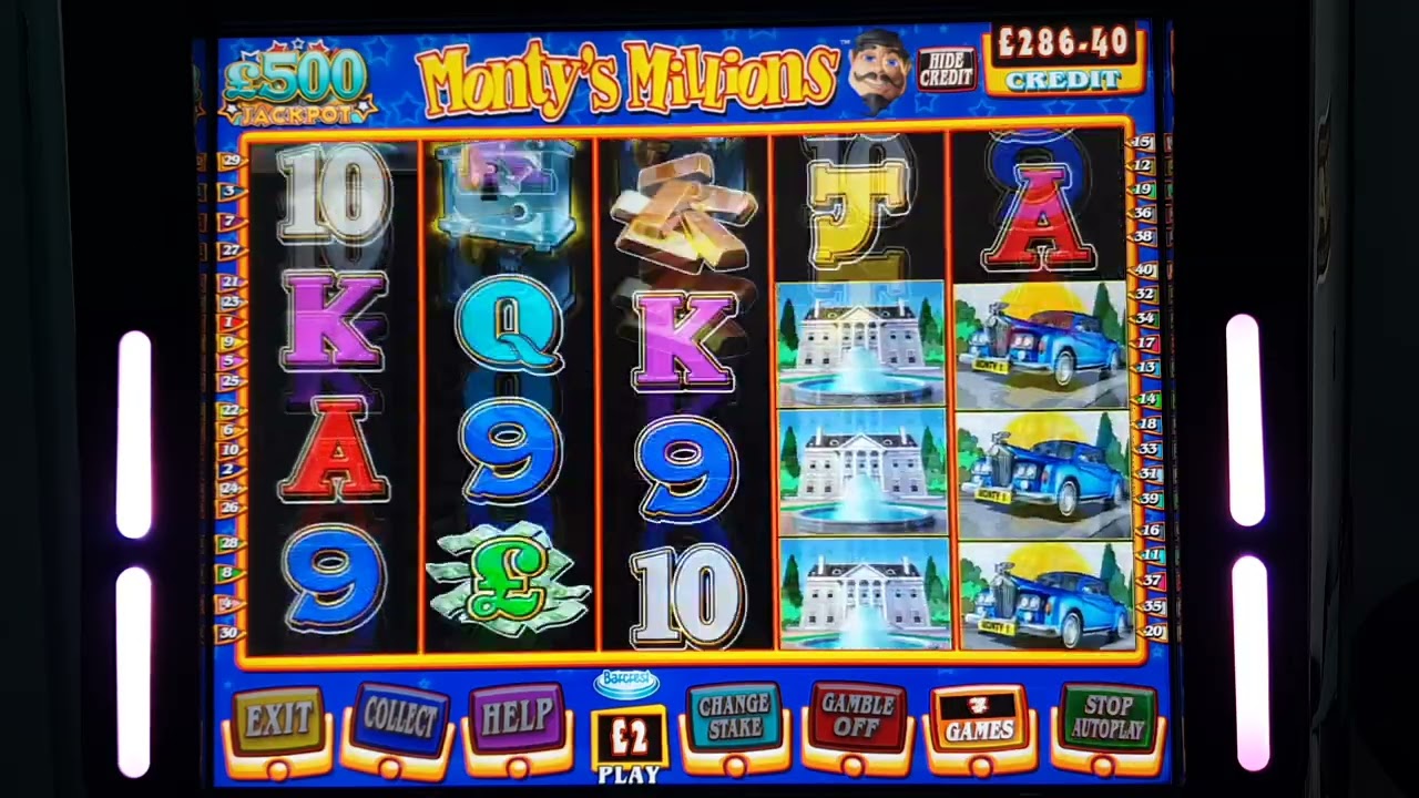 £500 Jackpot Monty's Millions