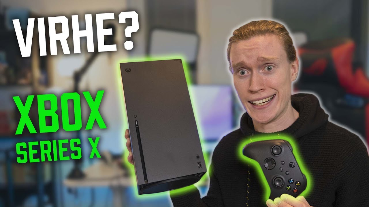 Ostin myös Xboxin...