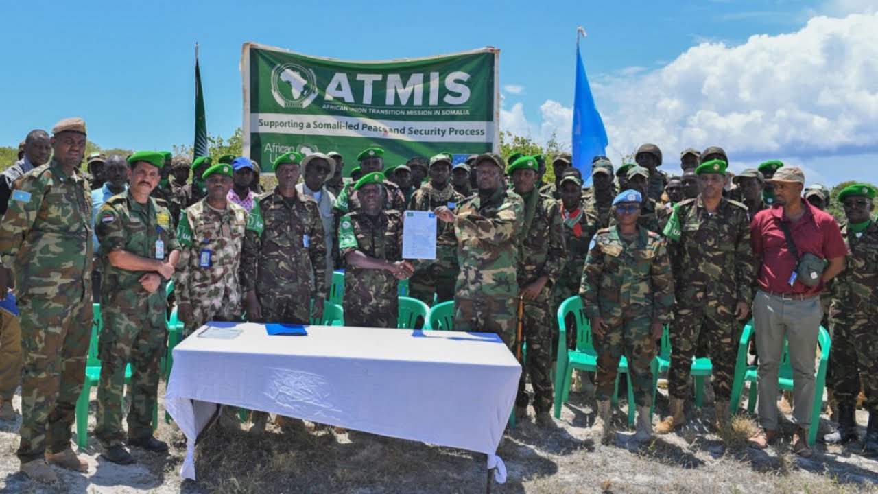ATMIS concludes phase three troop drawdown.