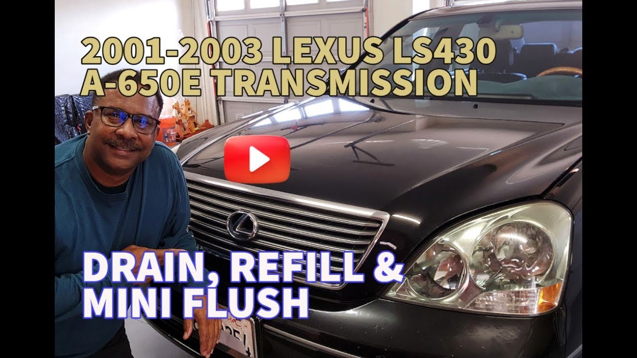Трансмиссионная жидкость Lexus LS430 A-650E 2001–2003 гг. — слив, долив и мини-промывка