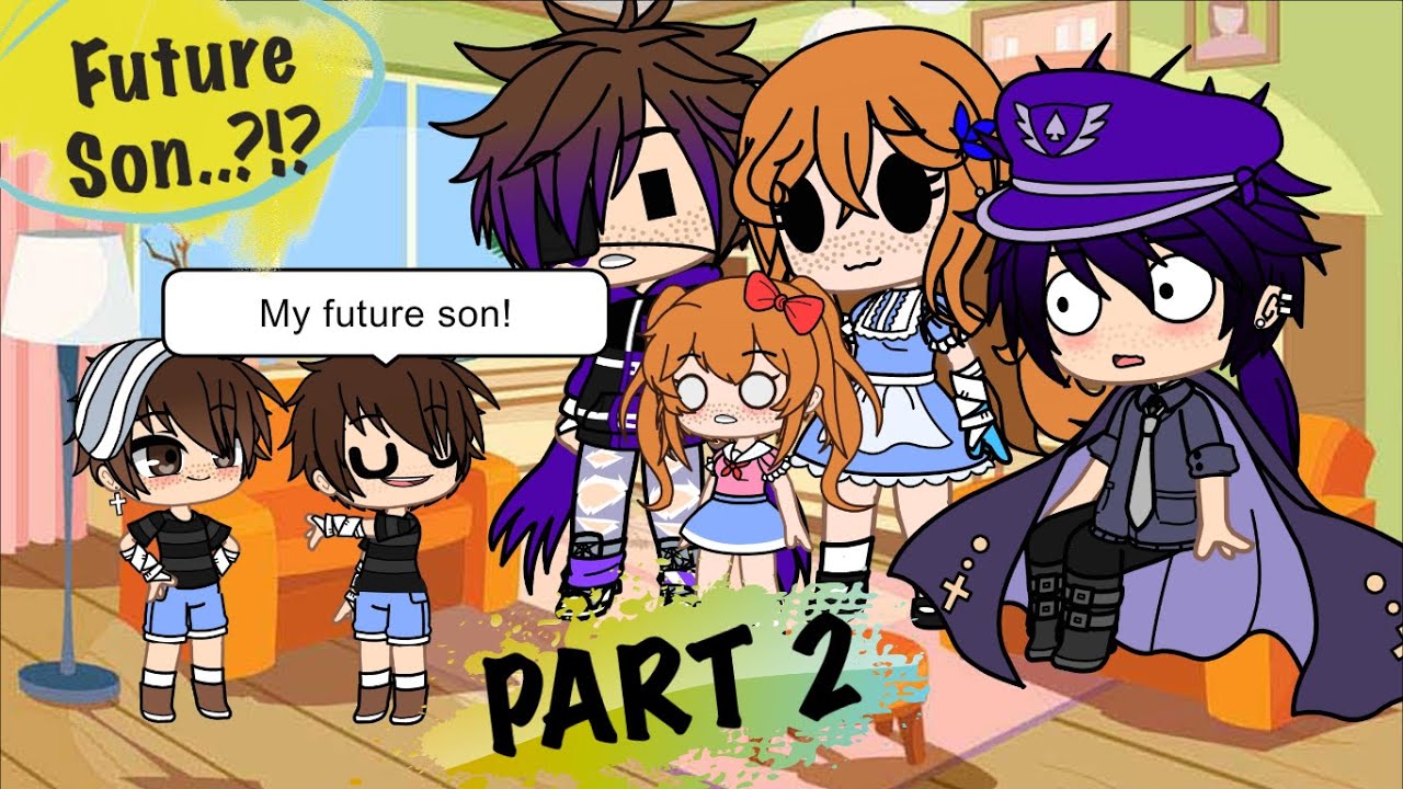 If Afton Family meet Chris Future Child PART 2 | The Afton Family Gacha Club