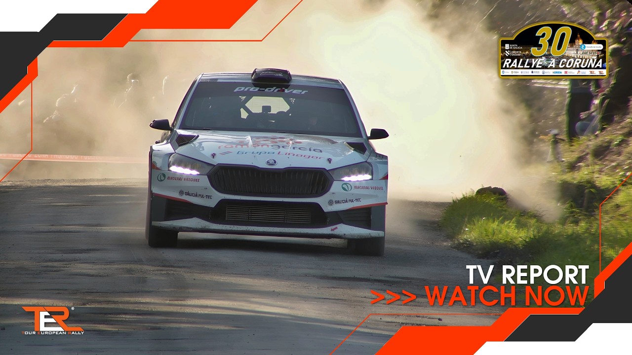 TER - Tour European Rally 2026 Round 1 - Rallye de A Coruña - TV Report 4K