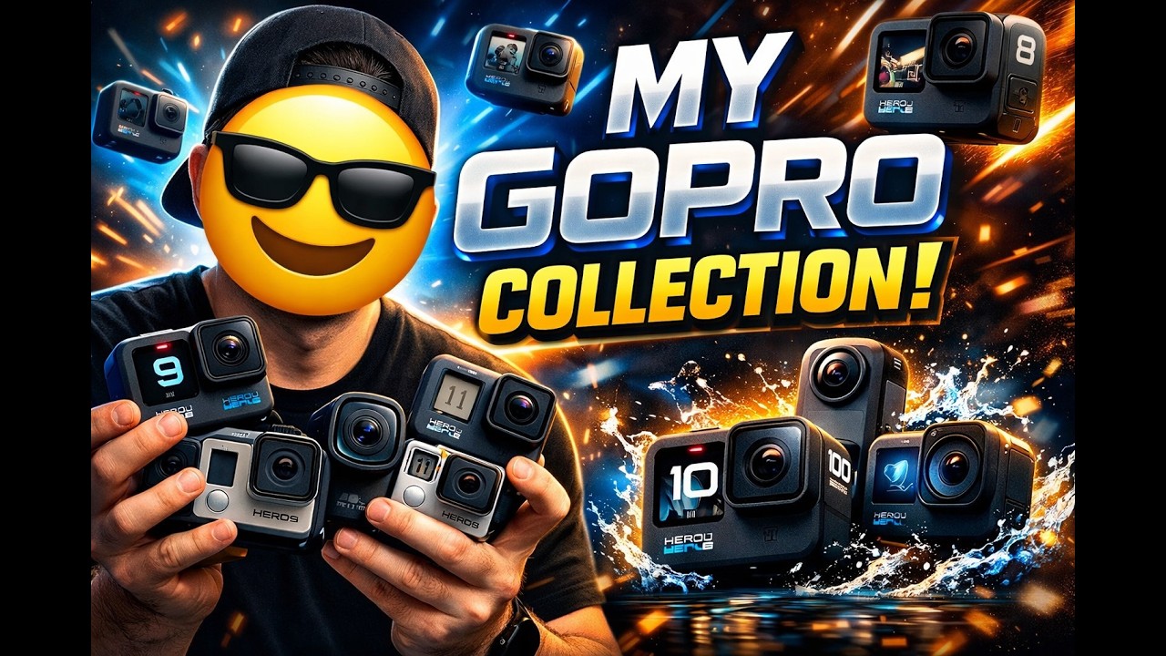my gopro collection