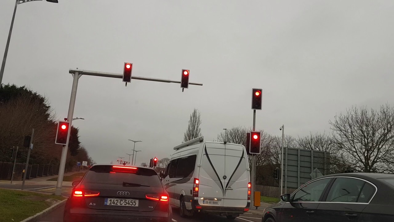 Driving test Cork from N40 Toger to Wilton shoppong center bank of ireland