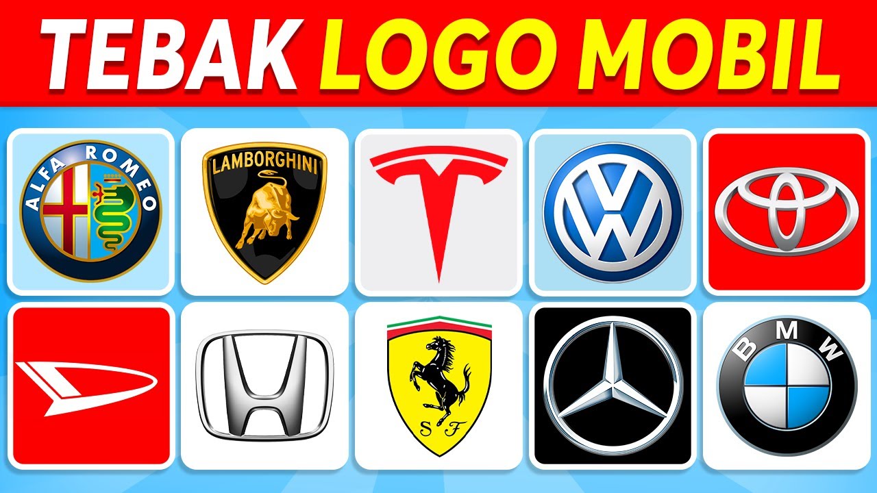 Kuis Tebak Logo Merek Mobil | Dari Gampang Sampai Susah Banget