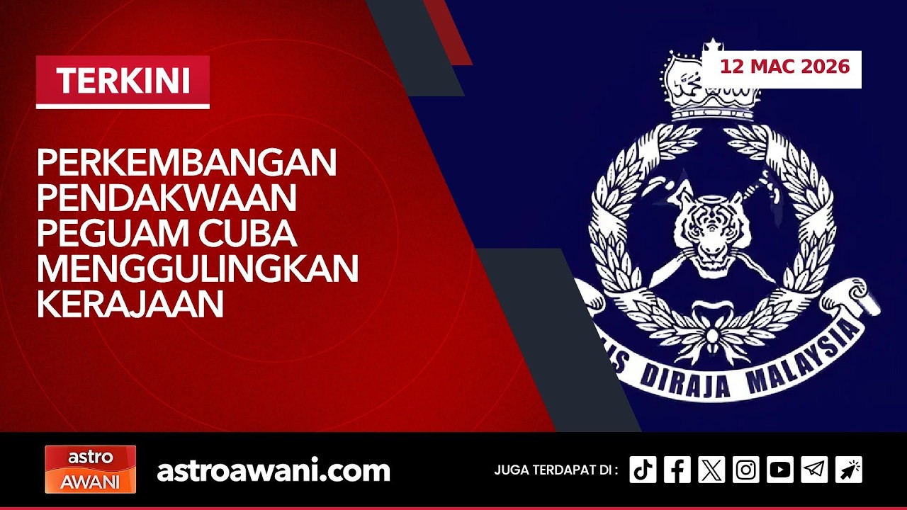 [LANGSUNG] Perkembangan pendakwaan peguam cuba menggulingkan kerajaan | 12 Mac 2026