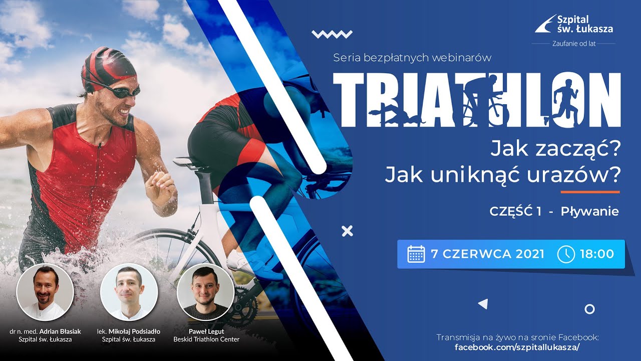 TRIATHLON - Jak zacząć, jak uniknąć kontuzji? Część 1 z 3 - PŁYWANIE