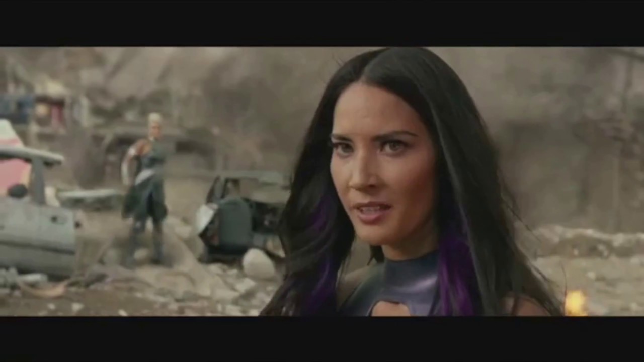 X - Men Apocalypse |  Psylocke Vs Beast Extended Fight Scene