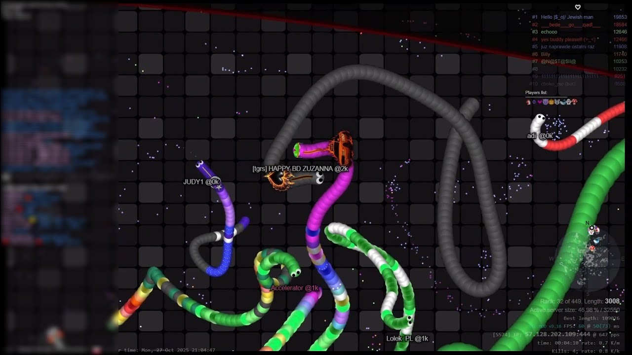 scorpio season 😈 | slither.io