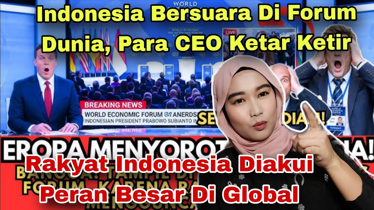 INDONESIA BERSUARA DI FORUM GLOBAL, DUNIA KETAR KETIR, RAKYAT INDONESIA DISOROTI‼️MALAYSIAN REACT
