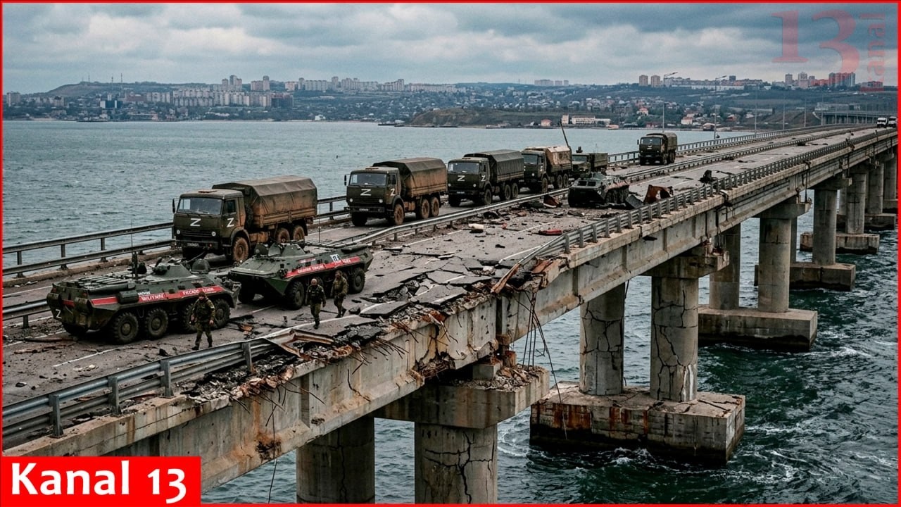 Крымский мост под серьезной угрозой и рушится, но не из-за ВСУ
