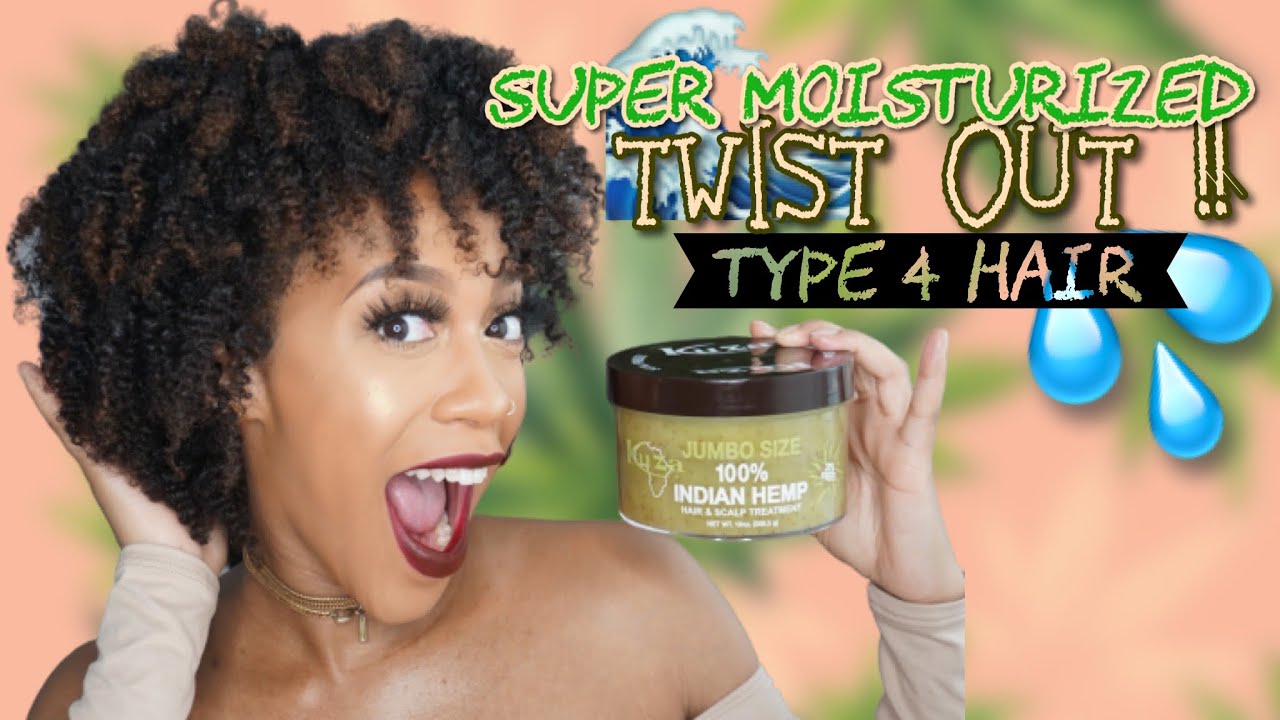 SUPER Moisturized Twist Out on Natural Hair | Kuza Hair Grease | YELLOOBERRY
