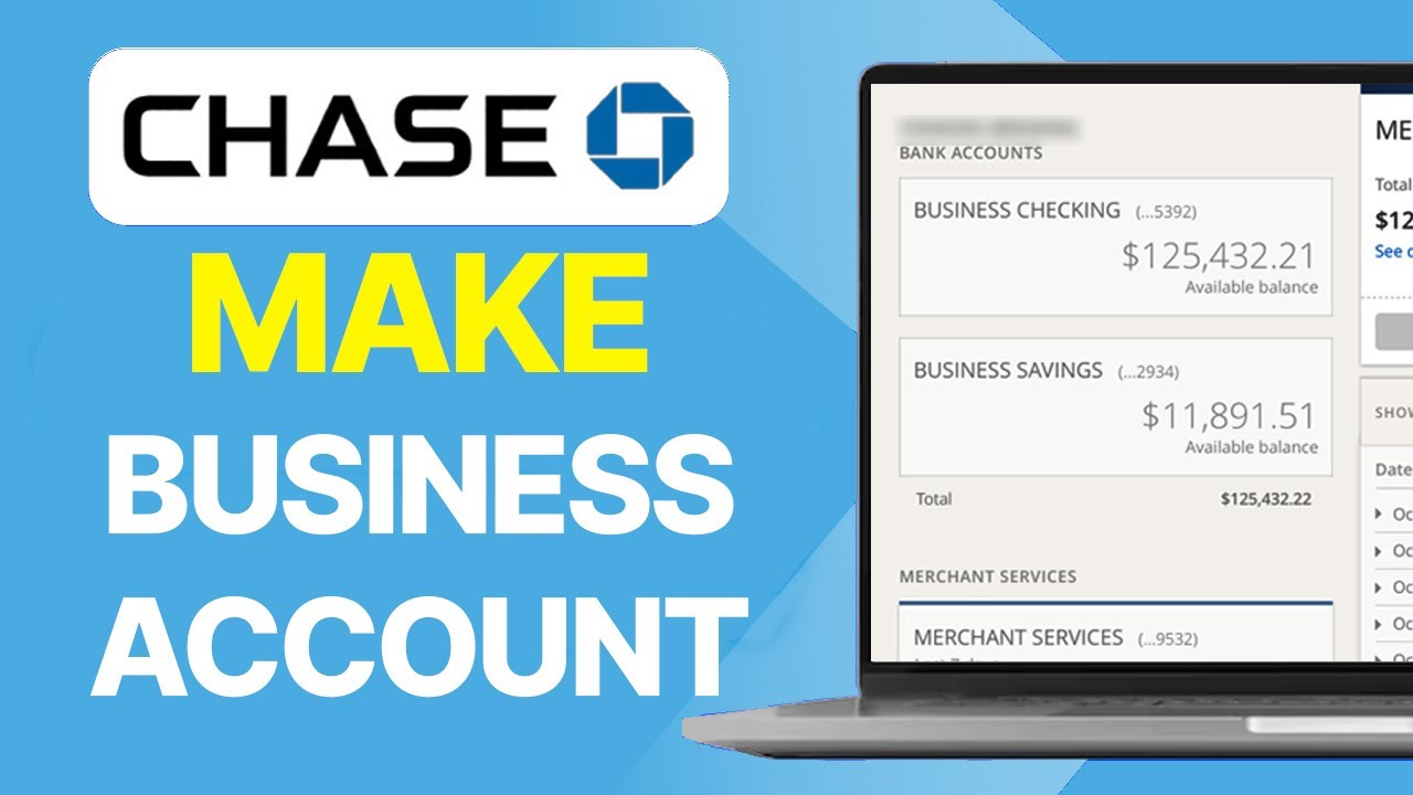 Step By Step Chase Business Account Setup Anyone Can Do!