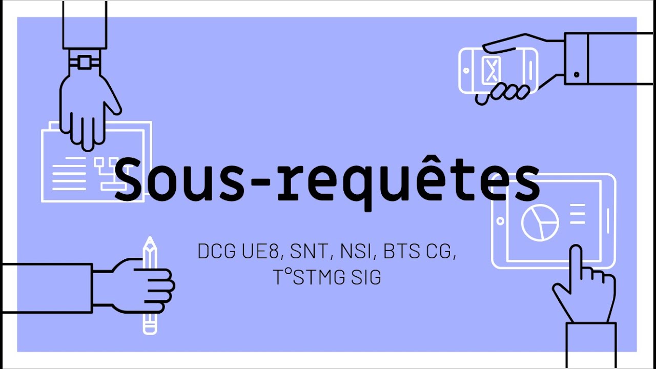 Les sous requêtes SQL
