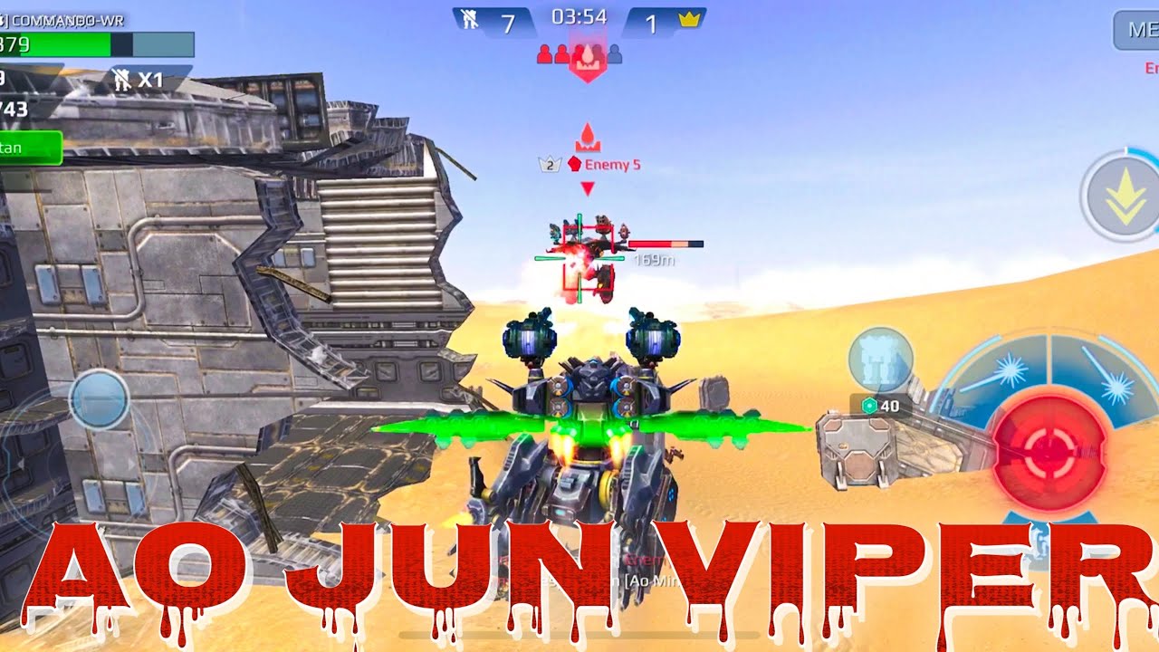MAX AO JUN VIPER | WITH LEGENDARY PILOT Alika Renner | Gameplay