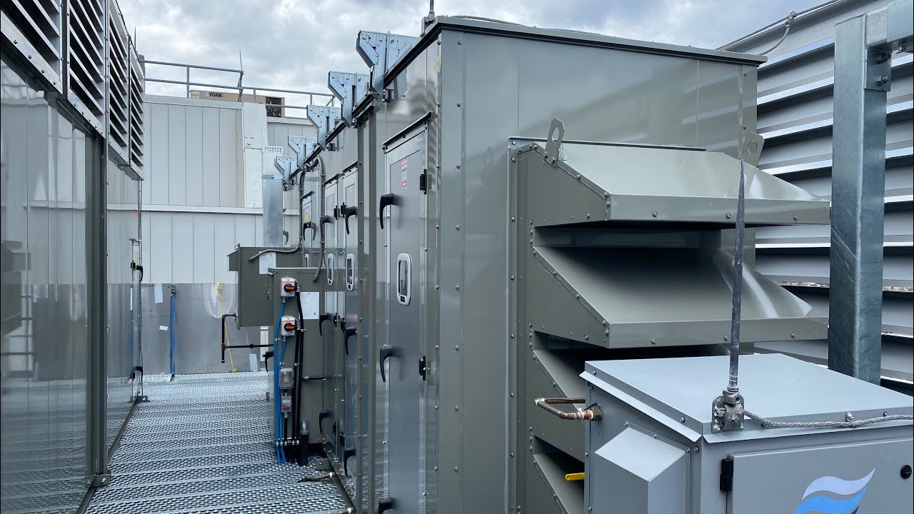 Traitement de l’air en milieux hospitalier : cas pratique. Unité VRV + CTA + humidificateur.
