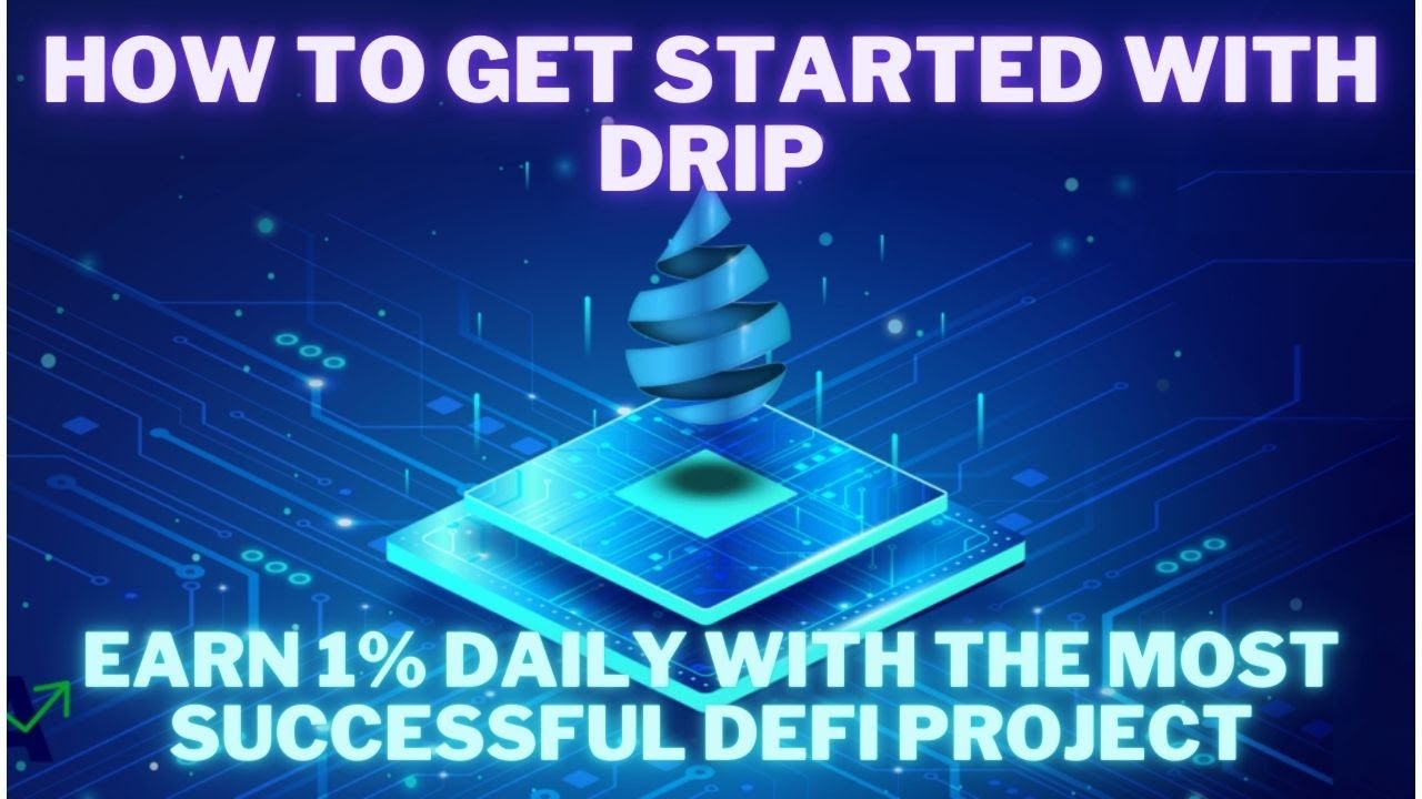 DRIP NETWORK | HOW TO GET STARTED WITH DRIP | CRYPTO PASSIVE INCOME | MOST SUCCESSFUL DEFI