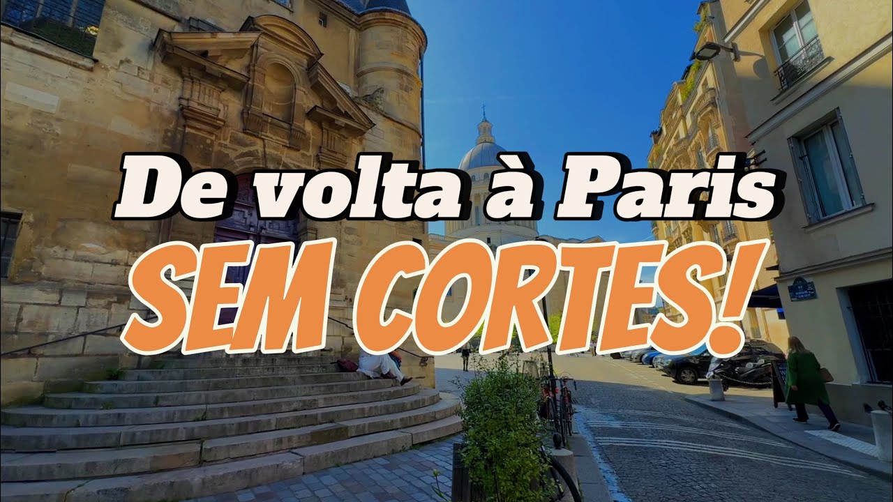 ESTOU DE VOLTA, PARIS! ENTÃO VAMOS DE 