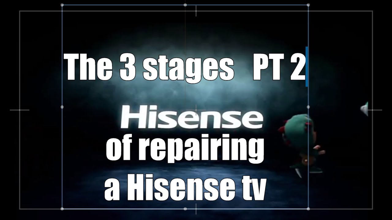 Ремонт телевизоров Hisense, этап 2: снятие экрана.