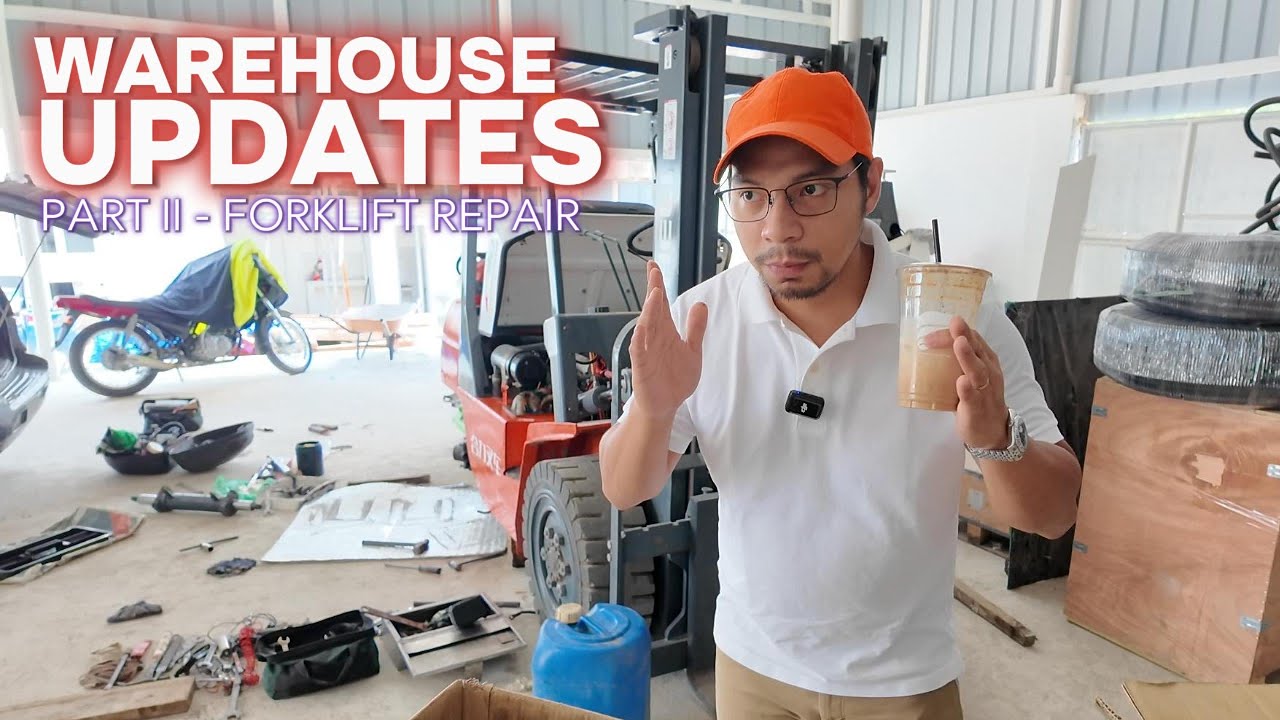 Warehouse Update (Late post: August) + Heli Forklift Maintenance