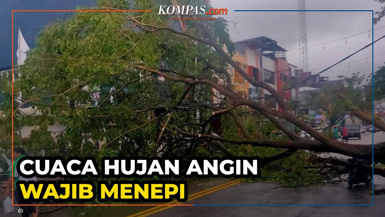 Cuaca Hujan Angin, Lebih Baik Menepi Sejenak Saat Berkendara
