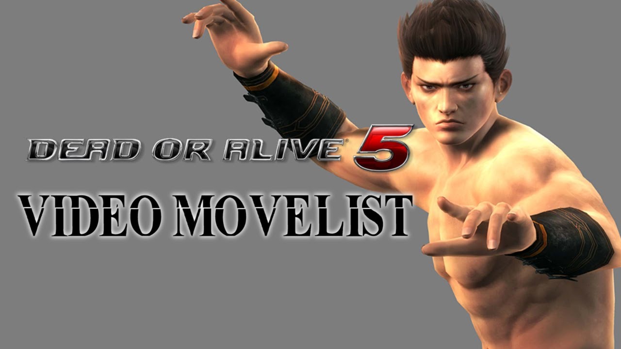 DOA 5 - Jann Lee Command Training - Video Movelist