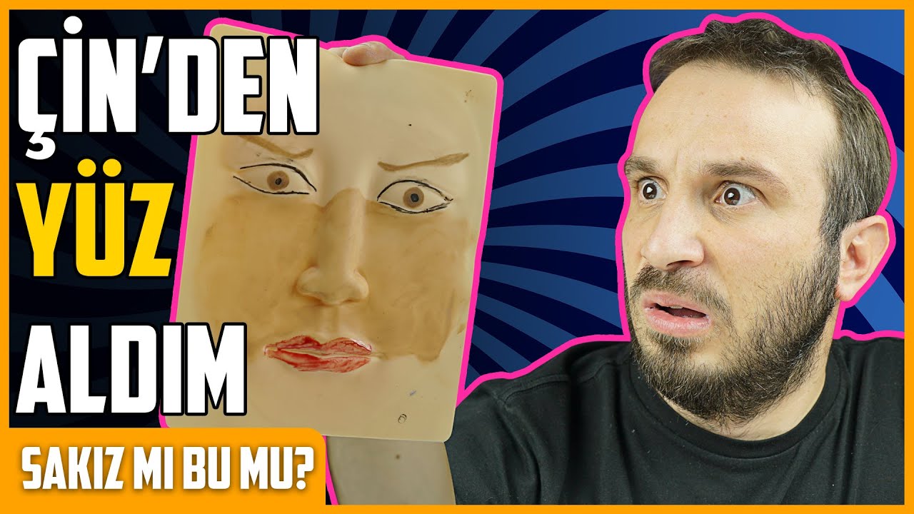 SAHTE İNSAN YÜZÜ ALMAK | SAKIZ MI BU MU?