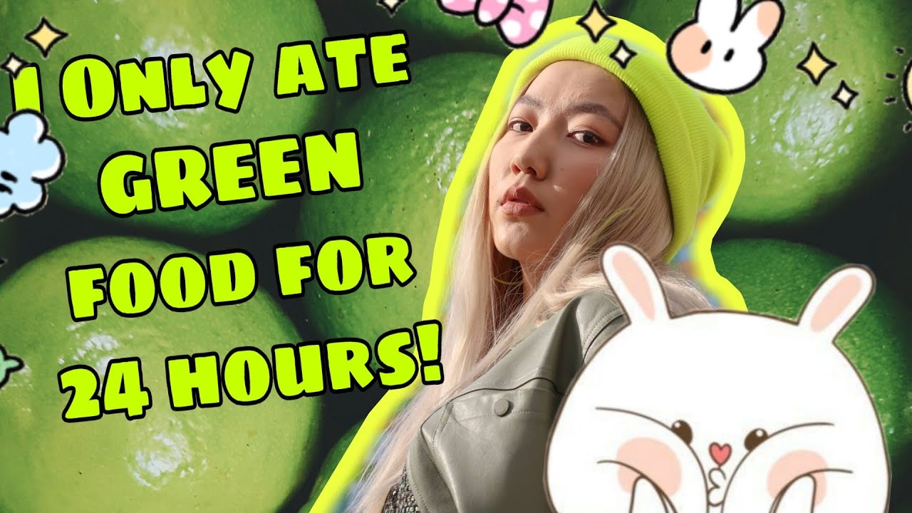 24 ЦАГ ЗӨВХӨН НОГООН ХҮНС ИДЭХ CHALLENGE! ✔️💚| BUIKASHI TV