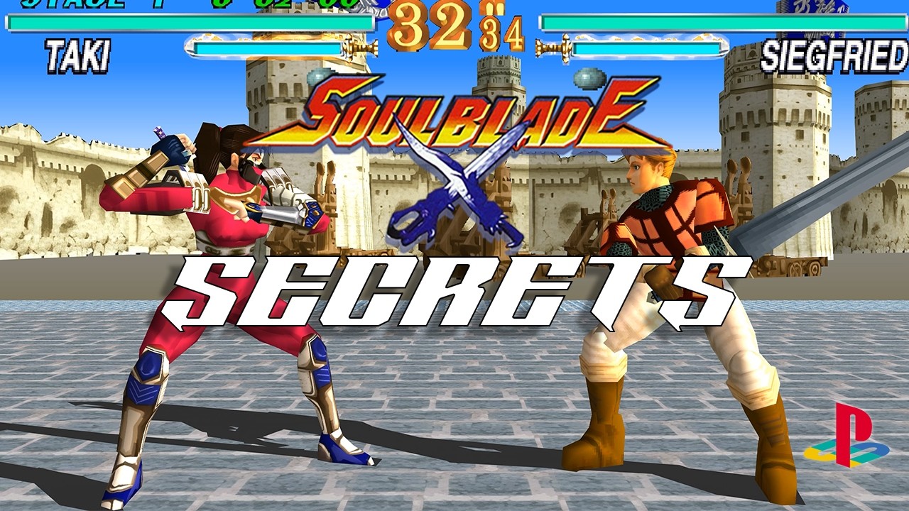 Soul Edge | Soul Blade ( PS1 ) Secret & Unlockables