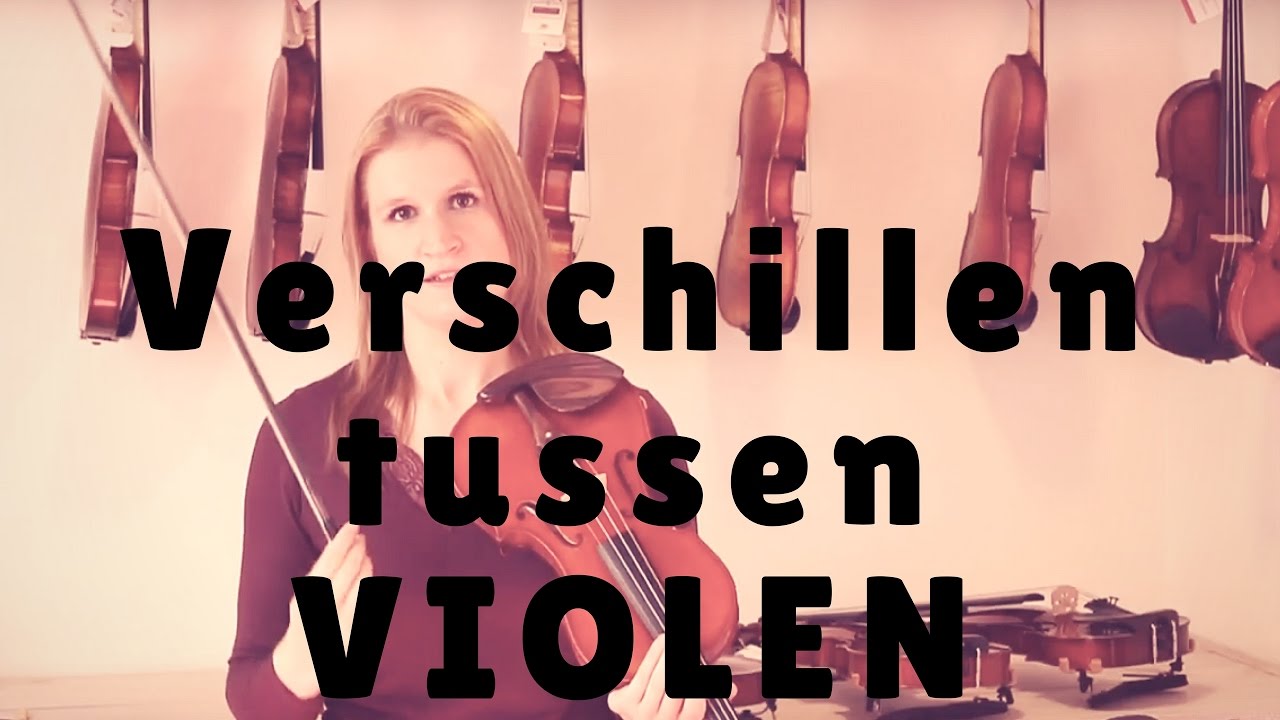 Wat zijn de verschillen tussen violen? Demonstratie en advies...