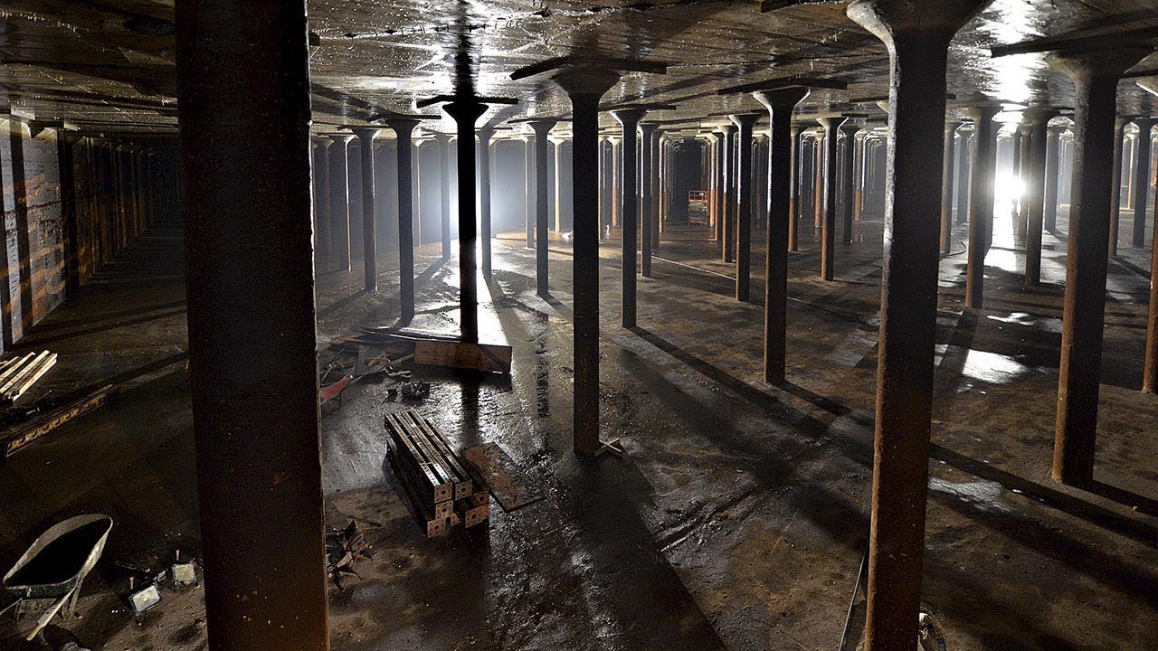 Visite du réservoir des Plaines d'Abraham