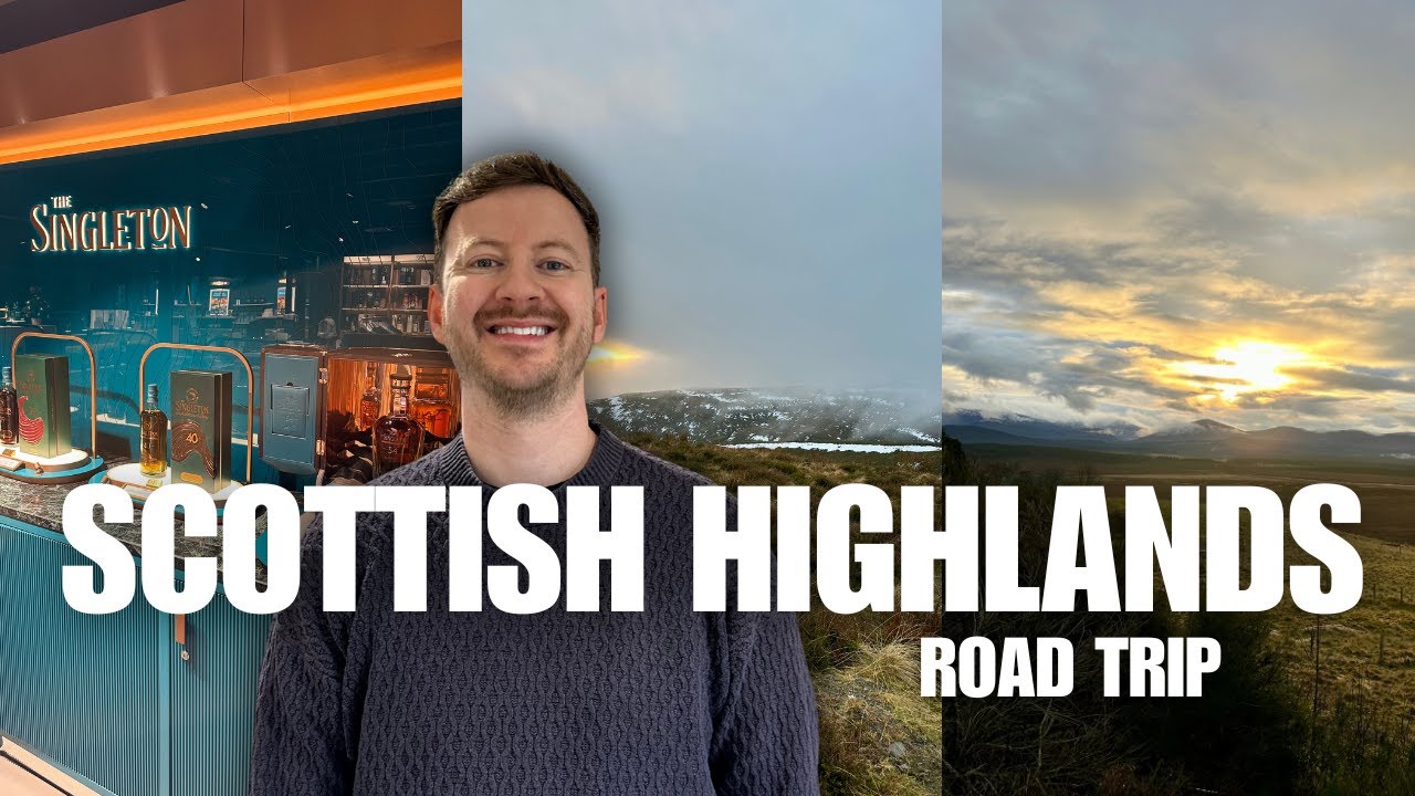 Scotland Road Trip | Driving from the Highlands to Edinburgh & Whisky Tour 🚗