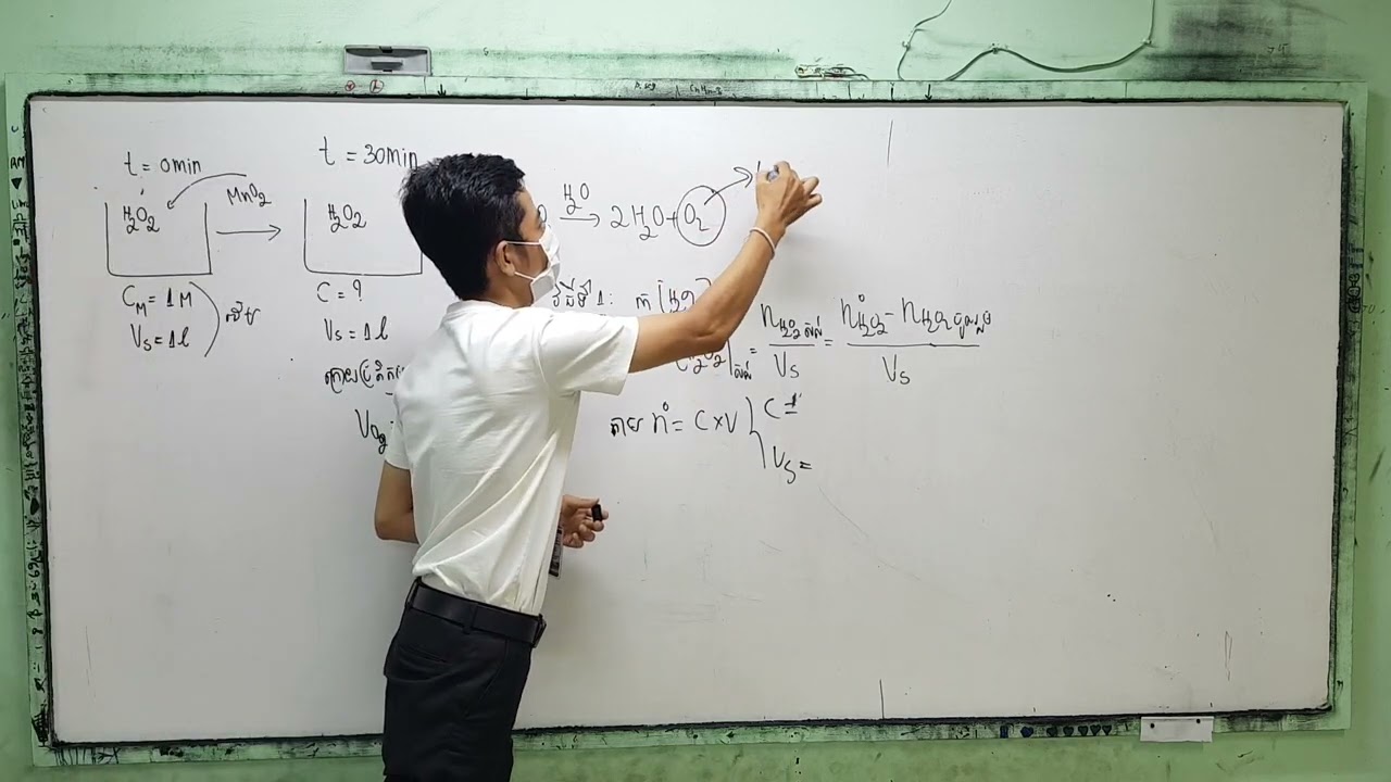 កំហាប់សល់នៅខណៈពេលណាមួយ