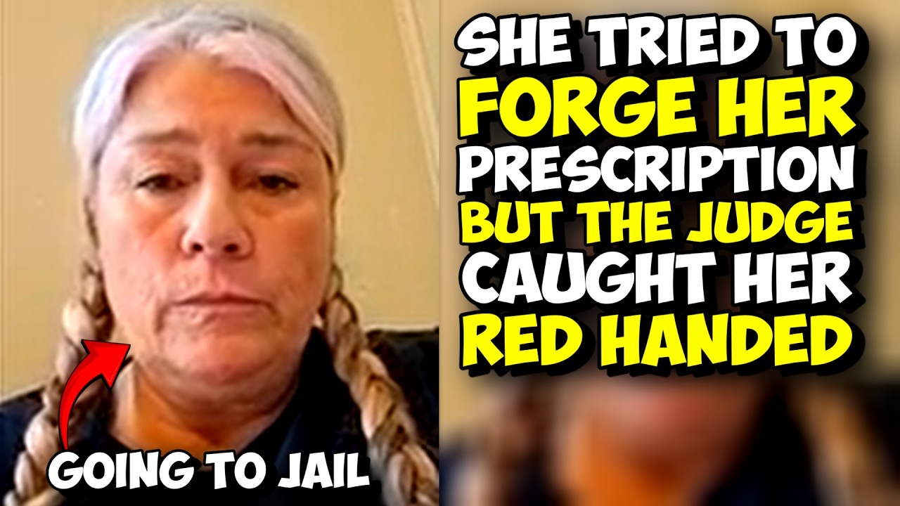 When You Try To FORGE Your Prescriptions In Court But The Judge Catches You RED HANDED!!!