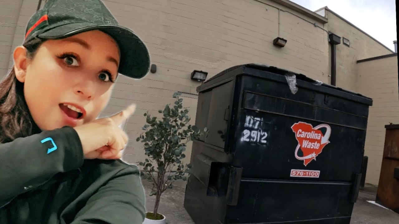 Cosas que tiran en Estados Unidos Parte 1 Dumpster diving | Basura Gratis